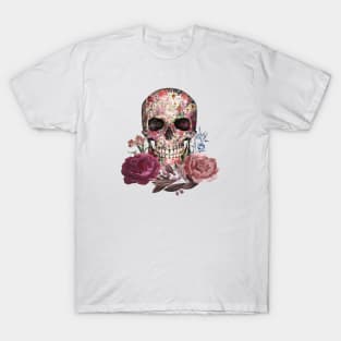 Flowery Skull T-Shirt